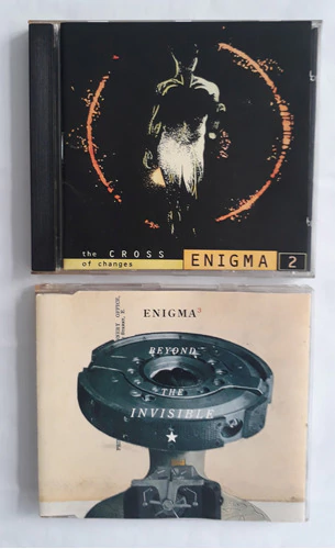 2x Cd (vg/) Enigma Beyond The Invisible The Cross Of Changes