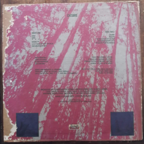 Lp Vinil (vg+) Tuxedo Moon Desire 1a. Ed. Us Ralph Rec. 1981