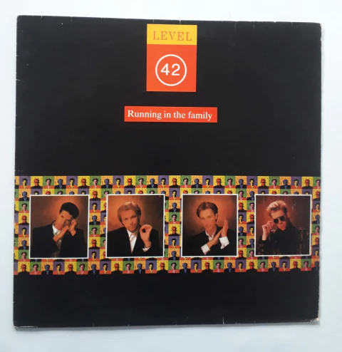 Lp Vinil (vg+) Level 42 Running In The Family 1a Ed. Br c/en