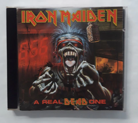 Cd (vg+) Iron Maiden A Real Dead One Ed Br Re 1994