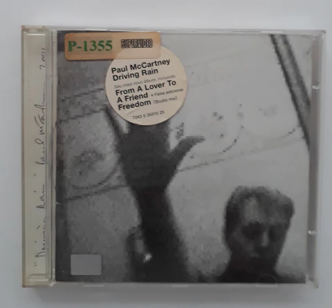 CD (nm Paul McCartney Driving Rain 1a Ed Br 2001 Bônus Track