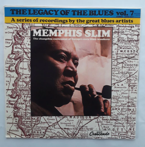 Lp Vinil (vg+) Memphis Slim Legacy Of The Blues Vol 7 Ed Pol