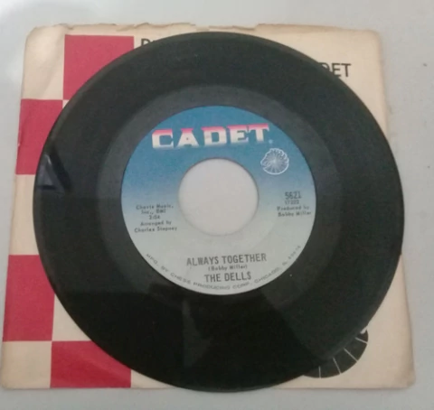 Compacto Vinil 7 The Dells Always Together (vg+)