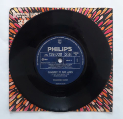 Compacto Vinil (vg) Françoise Hardy Comment Te 1a Ed Br 69