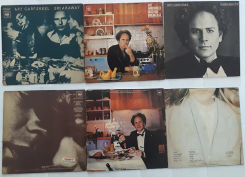 3x Lp (vg/+) Art Garfunkel Breakaway Fate Scissors Ed Br