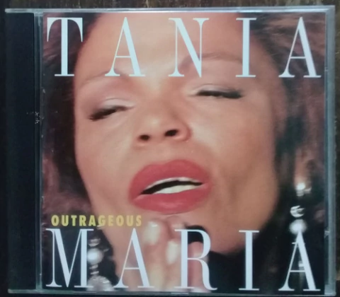 Cd (vg+) Tania Maria Outrageous 1a Ed Us 1993 Importado
