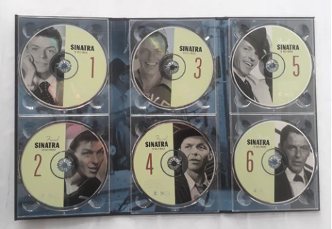 Box Set 6x Cd (nm) Frank Sinatra In Hollywood 1a Ed Us 2002