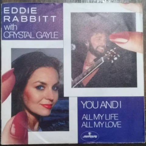 Compacto Vinil Imp. Eddie Rabbitt W/ Crystal Gayle You And I