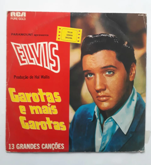 Lp Vinil (vg) Elvis Presley Garotas E Mais Garotas Ed Br 82