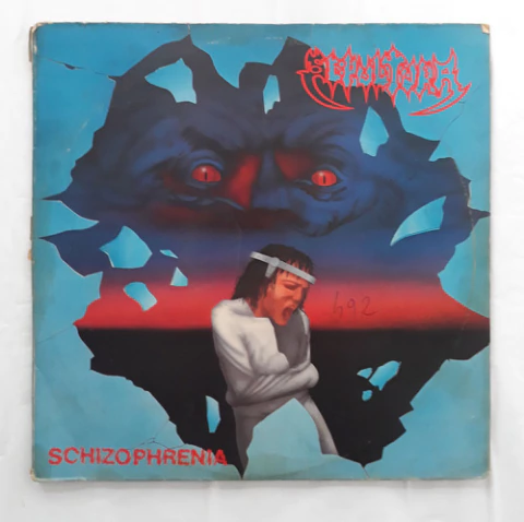 Lp Vinil (vg+) Sepultura Schizophrenia 1° Ed Br 1987 Gat