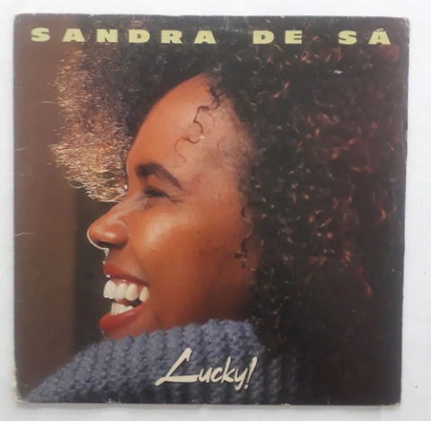Lp Vinil (vg+/nm) Sandra De Sá Lucky! 1a Ed Br 1991 C/enc