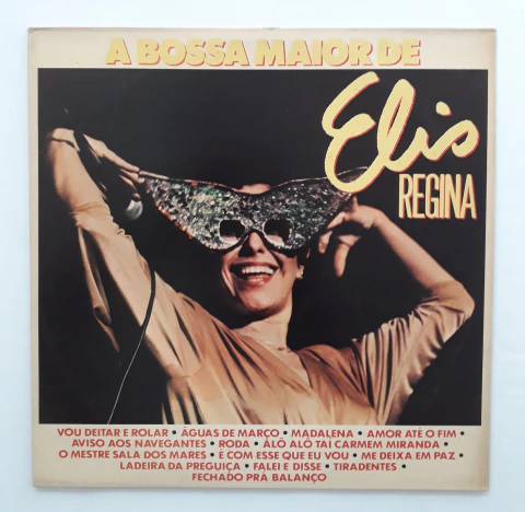 Lp Vinil (vg+) A Bossa Maior De Elis Regina 1a Ed Br 1985