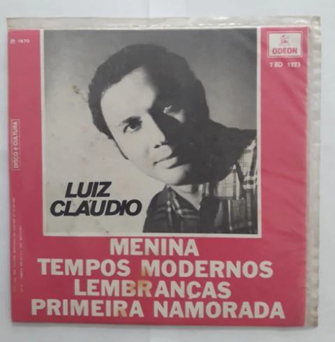 Compacto Duplo Vinil 7 (vg+) Luiz Claudio Menina Ed. 1970 Br