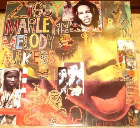Lp Vinil (vg+) Ziggy Marley & Melody Makers One Bright Day