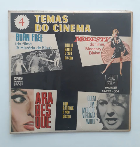 Compacto Vinil (vg/ Tullio Gallo Tom Patrick E Seu Piston