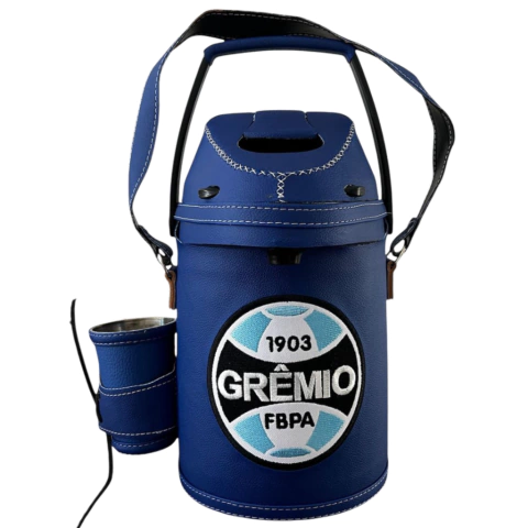 Garrafa Térmica Em Napa Modelo ( Grêmio ) - comprar online