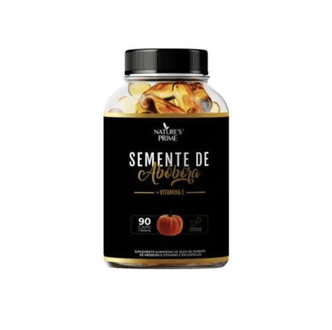 ÓLEO DE SEMENTE DE ABÓBORA + VIT. E 90 CAPS - comprar online