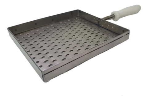 Rallador Gastronomico Plano Para Verduras Acero Inox Acermel