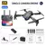 Dron pleglable Camara HD 4K QJ E99 K3 WIFI - comprar en línea
