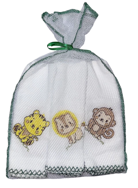 Pano de boca - Safari (bordado) - comprar online