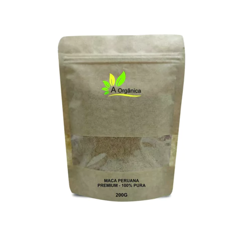 Maca Peruana Premium em Pó 100% Pura À Orgânica 200g