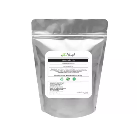 Chá De Capim Limão Gourmet Tea Brasil 30g, kit com 3