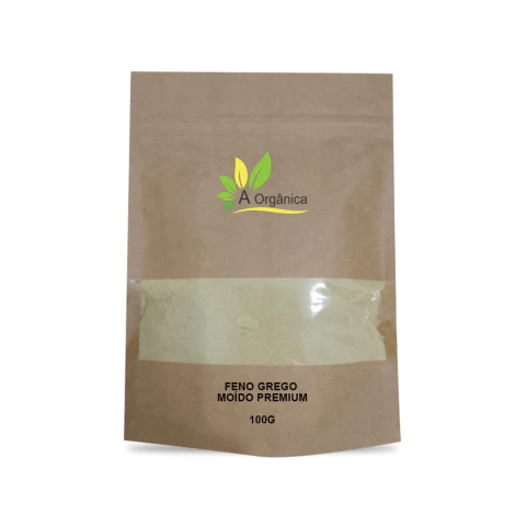 Feno Grego em pó Premium 100g À Orgânica