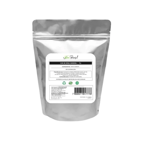 Chá De Erva Cidreira Gourmet Tea Brasil 50g, kit com 3