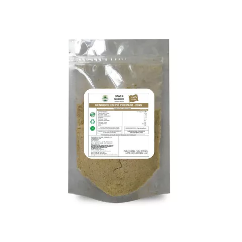 Gengibre em Pó 200g: O Toque Picante que Transforma suas Receitas