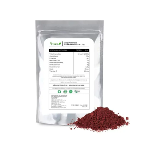 Energia Performance - Smoothie Beterraba e Cacau 300g
