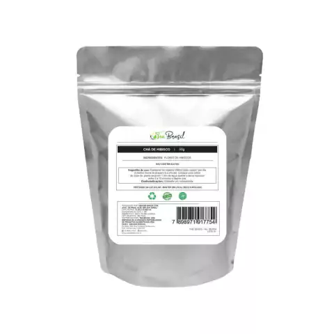 Kit 3 Chá De Hibisco Gourmet Tea Brasil 50g