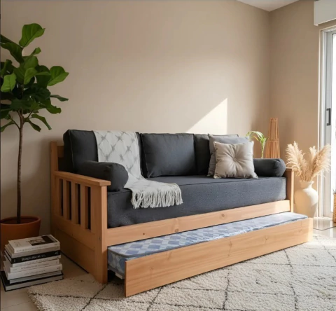 Diván Atenas Set Almohadones Desmontables con Carro - comprar online