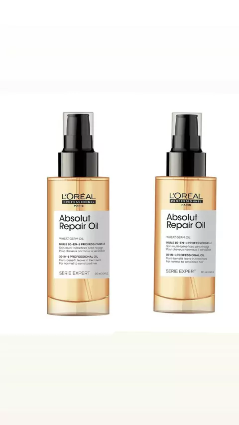 Kit Óleo 10 in 1 | Absolut Repair 90ml | 2un | L’Oréal