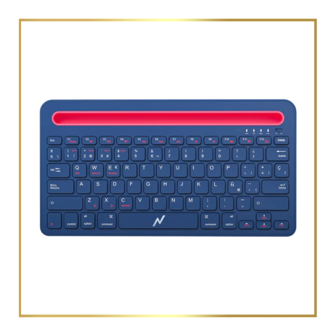 Teclado Inalámbrico con Soporte NOGA NKB-Q70 - comprar online