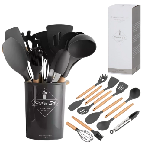 Set Utensilios de silicona - comprar online