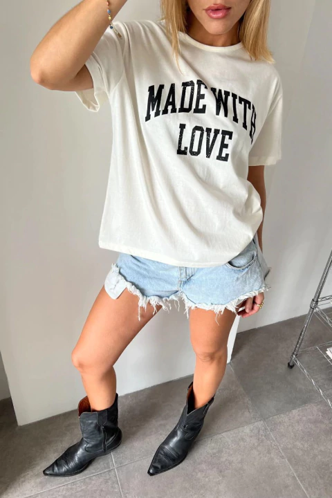 Remera Made With Love - comprar online