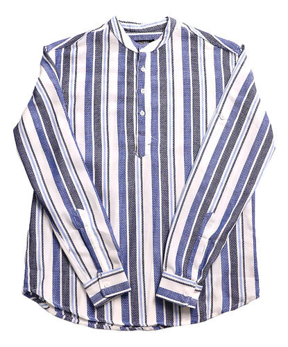 Camisola Manga Larga Rayada Tejida Simil Lino