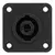 Conector Speakon Hembra Para Chasis De 4 Contactos - comprar online