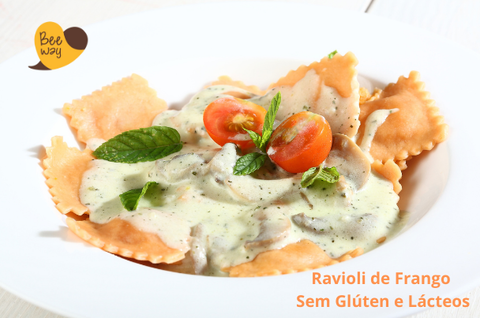 RAVIOLI de frango 200g – SEM GLÚTEN/LÁCTEOS - comprar online