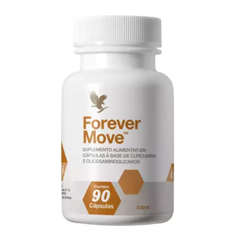 Forever Move - N.E.M Colágeno Hialurônico Súrcuma 90 un. Softgel