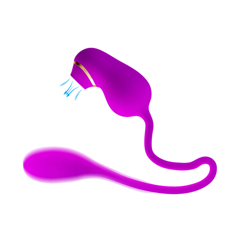 Succionador Vibrador Kama Recargable Silicona