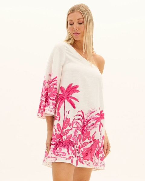 VESTIDO CURTO OMBRO UNICO