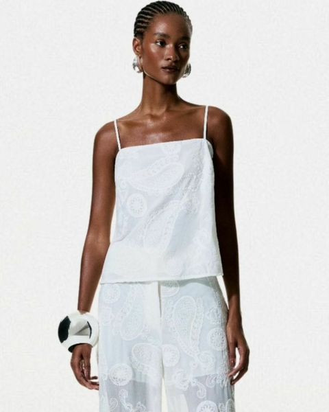 BLUSA ALCA BORDADO BELLA - comprar online