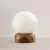 Lampara Vidrio - Esfera con base. - Cuadros Decorativos