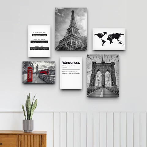 Set Viajero [Kit 6 Cuadros] - comprar online