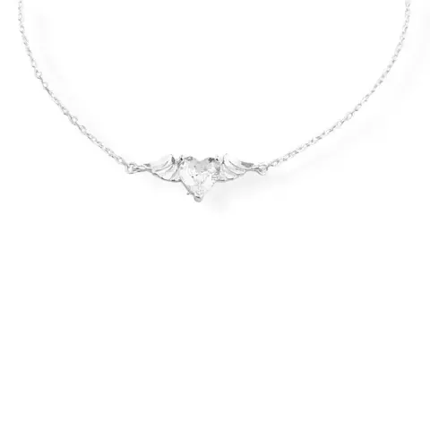 Pulseira Coração com Asas