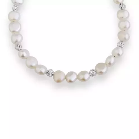 Pulseira Pérola com Bolinhas em Prata