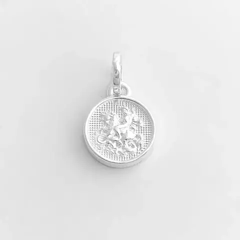 Pingente Pequeno Redondo de São Jorge