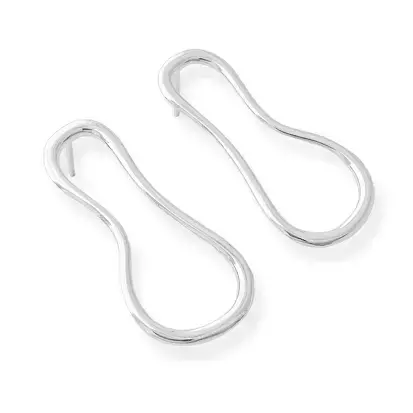 Brinco em prata 925 Argola Violão