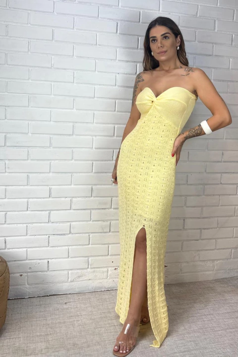 Vestido Raiar – Tomara que Caia com Cauda